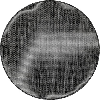 Unique Loom Outdoor Solid Collection Area Rug - Image 3