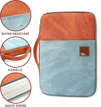 Document A4 Bag Case Waterproof Organizer Portfolio Office Travel Zipper - Image 4