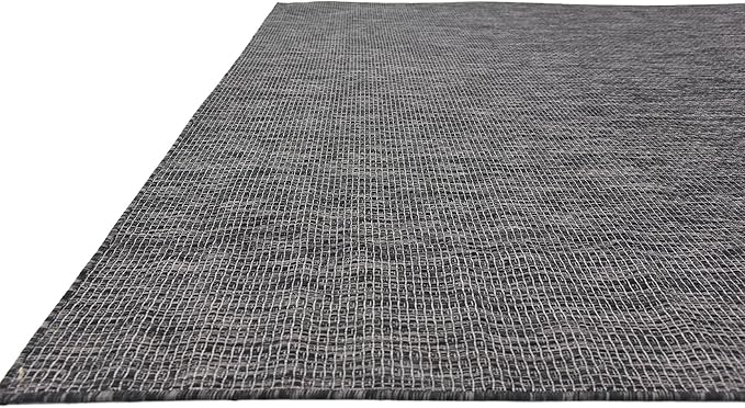 Unique Loom Collection Casual Transitional Solid Heathered Indoor/Outdoor - Image 8