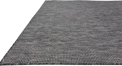 Unique Loom Collection Casual Transitional Solid Heathered Indoor/Outdoor - Image 8