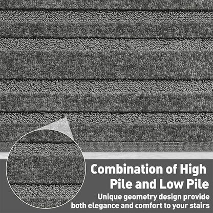 PURE ERA Carpet Stair Tread Landing Mat Tape Free Self Adhesive Non Slip Skid - Image 5