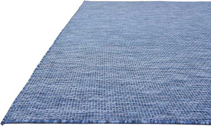 Unique Loom Collection Casual Transitional Solid Heathered Indoor/Outdoor - Image 8