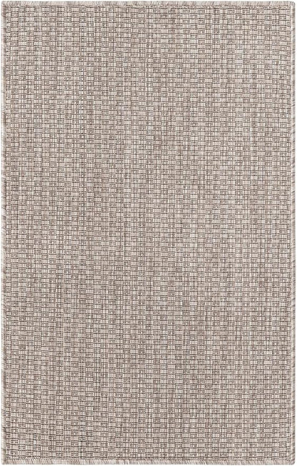 Unique Loom Collection Casual Transitional Solid Heathered Indoor/Outdoor - Image 3