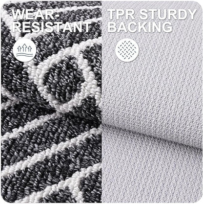 OLANLY Indoor Door Mat, 48x32 Inch, Dirt Resistant and Absorbent, Non-Slip - Image 3