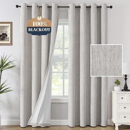 H.VERSAILTEX Premium Chenille Blackout Curtains by HVERSAILTEX