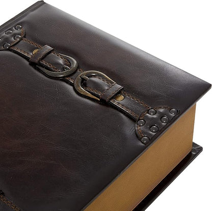 Deco 79 Wooden Decorative Box Faux Storage Book Book Shaped Boxes - Image 5