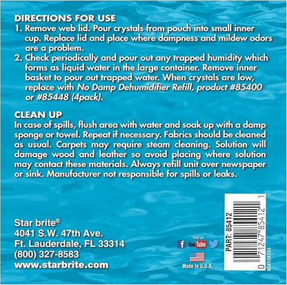 STAR BRITE No Damp Moisture Absorber & Dehumidifier - Image 3