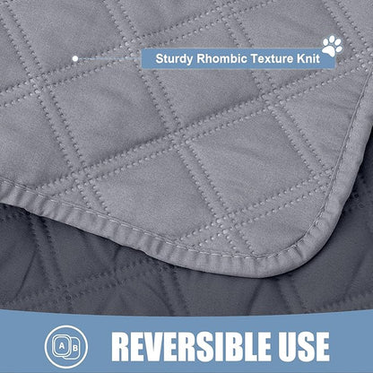 Smiry Waterproof Couch Covers for Dogs Washable, Reversible Pet Couch Covers - Image 4