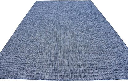 Unique Loom Collection Casual Transitional Solid Heathered Indoor/Outdoor - Image 6
