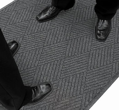 Guardian EcoGuard Diamond Indoor Wiper Floor Mat, Recycled Plactic and Rubber - Image 6