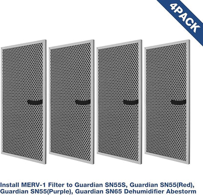 Abestorm 4-Pack MERV-1 Filter Replacement Set - Image 3