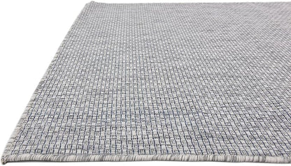 Unique Loom Collection Casual Transitional Solid Heathered Indoor/Outdoor - Image 7