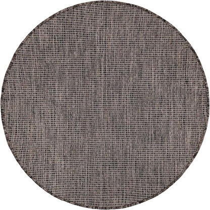 Unique Loom Outdoor Solid Collection Area Rug - Image 2