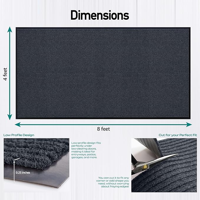 Durable Rubber Door Mat - Image 2