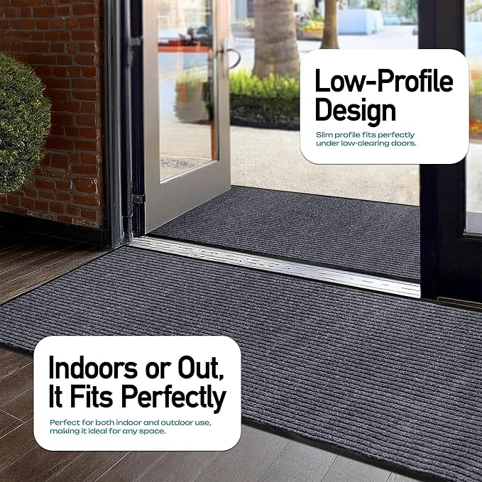 MaxMat® Extra Large Commercial Floor Mat, 3 x 5 Feet Rubber Border Heavy Duty - Image 6