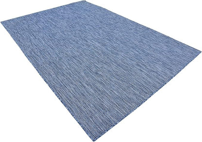 Unique Loom Collection Casual Transitional Solid Heathered Indoor/Outdoor - Image 5
