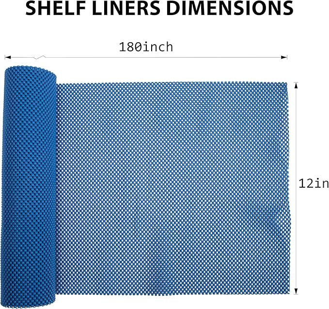 Shelf Liners for Cabinets-Drawer Liner Cabinet Liners for Shelves Kitchen - Image 7