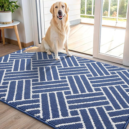 OLANLY Indoor Door Mat, 48x32 Inch, Dirt Resistant and Absorbent, Non-Slip by OLANLY
