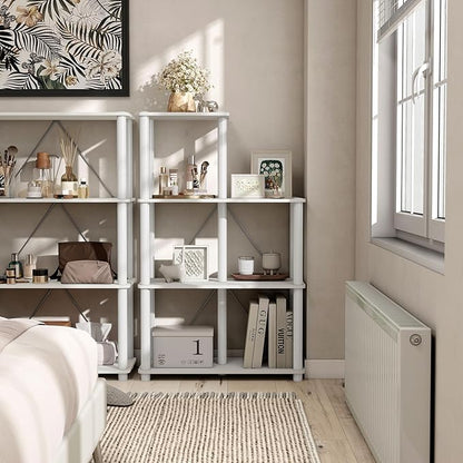 Homes: Inside + Out Apexa Modern 5-Cube Ladder Shelving Units, Collectibles - Image 2