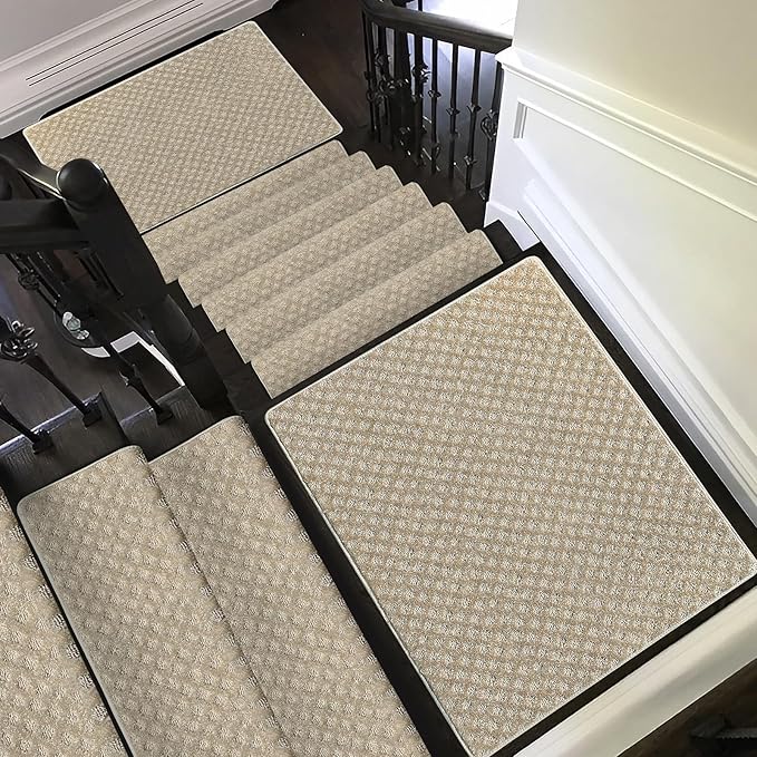 PURE ERA Carpet Stair Tread Landing Mat Tape Free Self Adhesive Non Slip Skid - Image 6