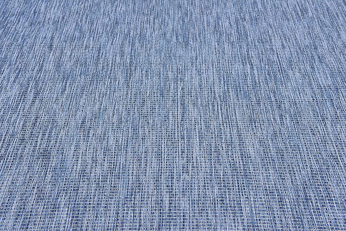 Unique Loom Collection Casual Transitional Solid Heathered Indoor/Outdoor - Image 7