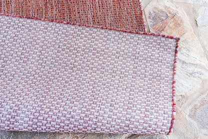 Unique Loom Collection Casual Transitional Solid Heathered Indoor/Outdoor - Image 7