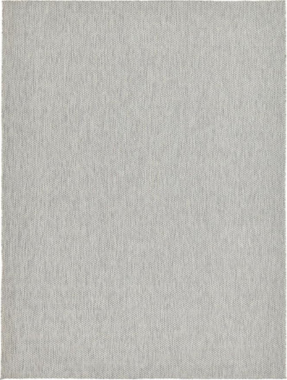 Unique Loom Collection Casual Transitional Solid Heathered Indoor/Outdoor by UniqueLoom