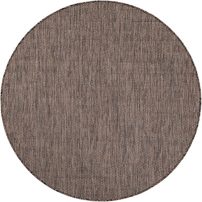 Unique Loom Outdoor Solid Collection Area Rug - Image 3