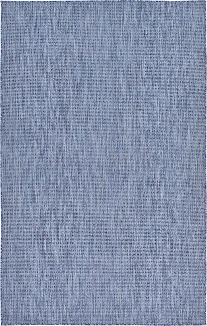 Unique Loom Collection Casual Transitional Solid Heathered Indoor/Outdoor - Image 3