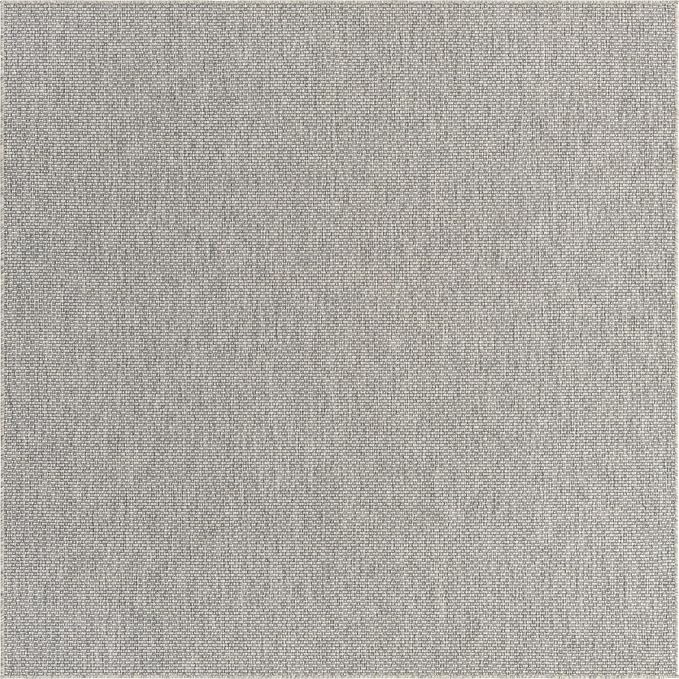 Unique Loom Collection Casual Transitional Solid Heathered Indoor/Outdoor - Image 8