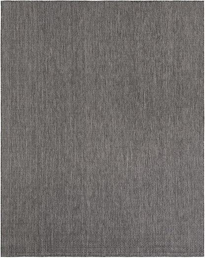 Unique Loom Outdoor Solid Collection Area Rug - Image 3