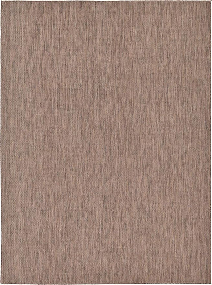 Unique Loom Collection Casual Transitional Solid Heathered Indoor/Outdoor - Image 7