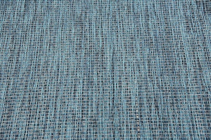 Unique Loom Collection Casual Transitional Solid Heathered Indoor/Outdoor - Image 6