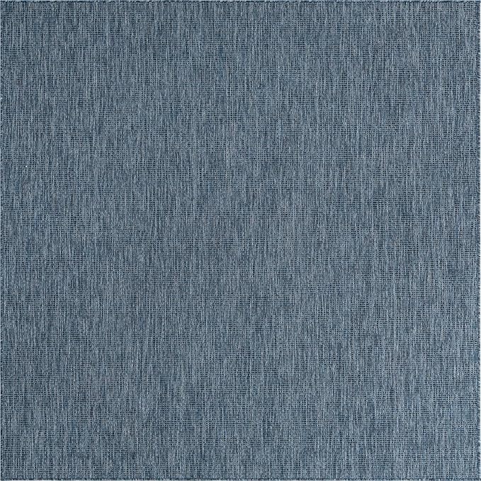 Unique Loom Collection Casual Transitional Solid Heathered Indoor/Outdoor - Image 8