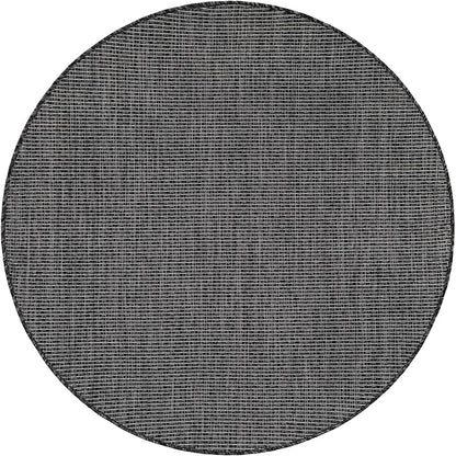 Unique Loom Outdoor Solid Collection Area Rug - Image 3