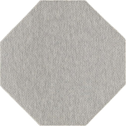 Unique Loom Collection Casual Transitional Solid Heathered Indoor/Outdoor - Image 8
