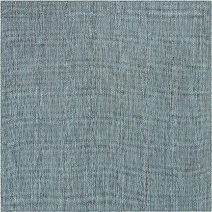 Unique Loom Outdoor Solid Collection Area Rug - Image 2