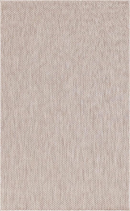 Unique Loom Collection Casual Transitional Solid Heathered Indoor/Outdoor - Image 9