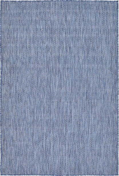Unique Loom Collection Casual Transitional Solid Heathered Indoor/Outdoor by UniqueLoom