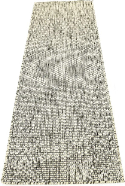 Unique Loom Collection Casual Transitional Solid Heathered Indoor/Outdoor - Image 6