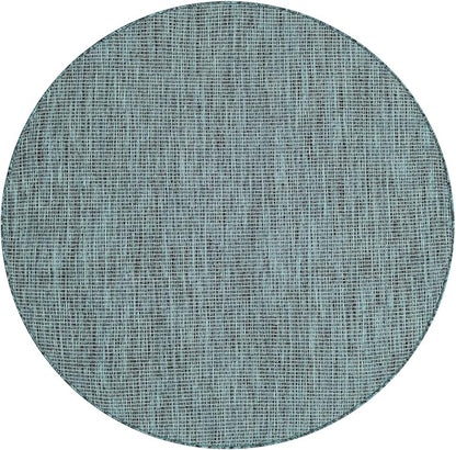 Unique Loom Outdoor Solid Collection Area Rug - Image 2