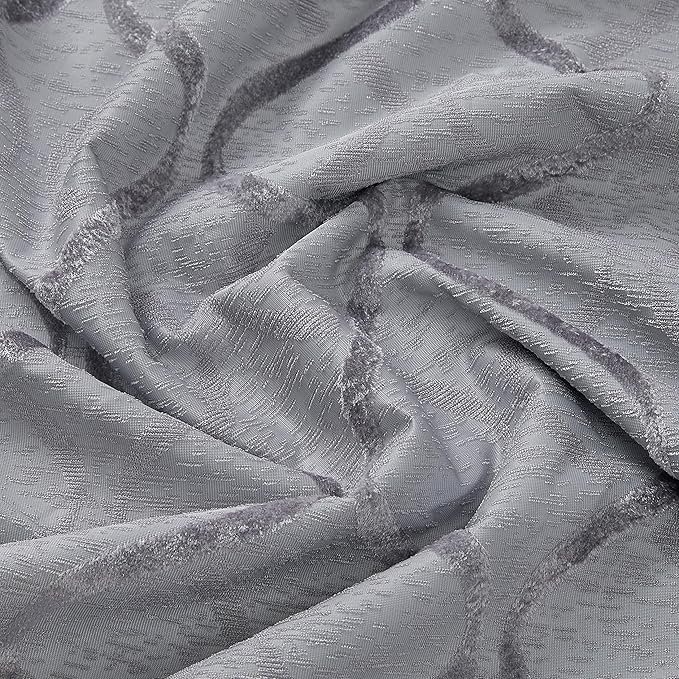 HLC.ME Grey Blackout Curtains for Bedroom - Image 6