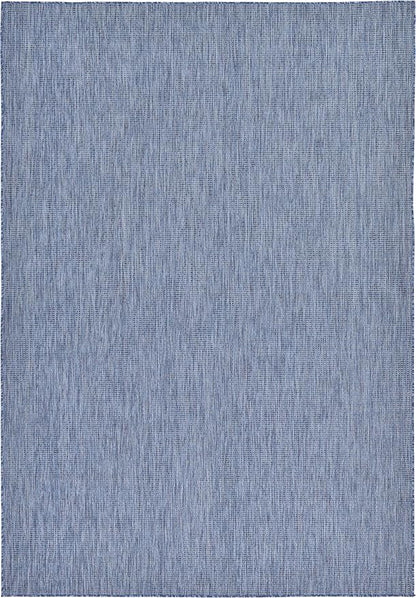 Unique Loom Collection Casual Transitional Solid Heathered Indoor/Outdoor by UniqueLoom