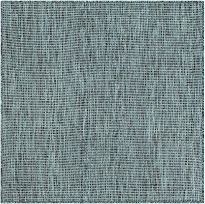 Unique Loom Outdoor Solid Collection Area Rug - Image 2