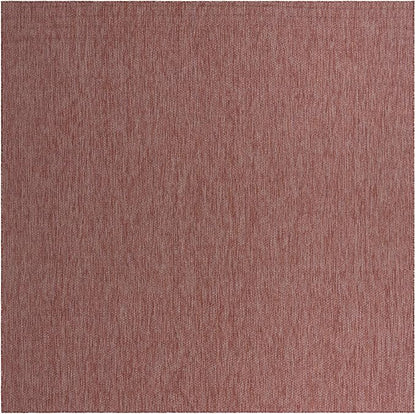 Unique Loom Collection Casual Transitional Solid Heathered Indoor/Outdoor - Image 2