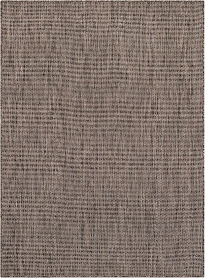 Unique Loom Outdoor Solid Collection Area Rug - Image 3