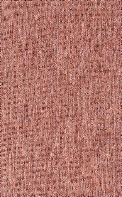 Unique Loom Collection Casual Transitional Solid Heathered Indoor/Outdoor - Image 7