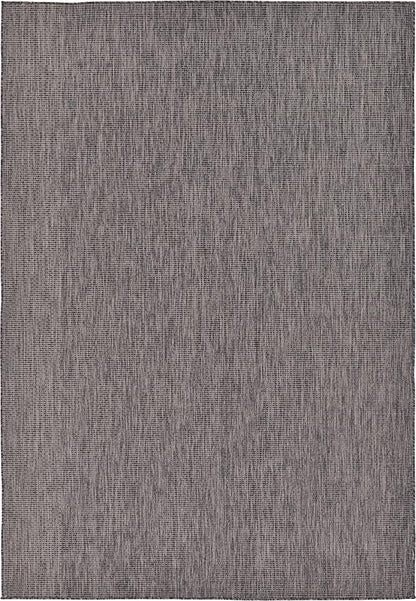 Unique Loom Collection Casual Transitional Solid Heathered Indoor/Outdoor by UniqueLoom