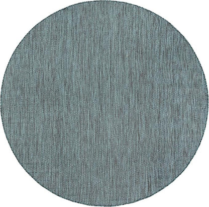 Unique Loom Outdoor Solid Collection Area Rug - Image 2