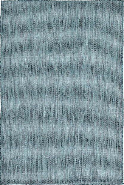 Unique Loom Collection Casual Transitional Solid Heathered Indoor/Outdoor - Image 4